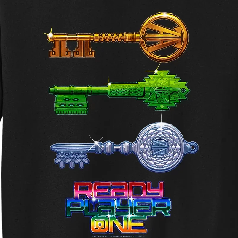 Ready Player One Keys Tall Sweatshirt