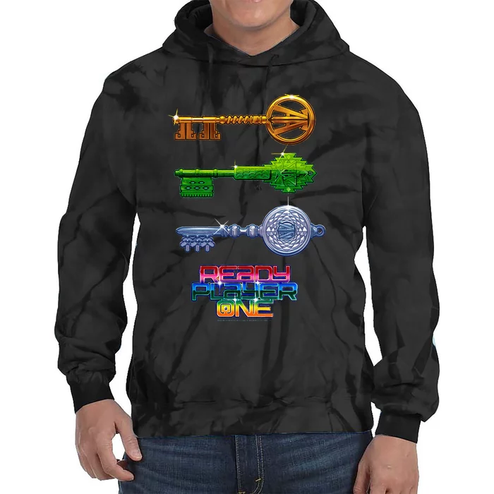 Ready Player One Keys Tie Dye Hoodie