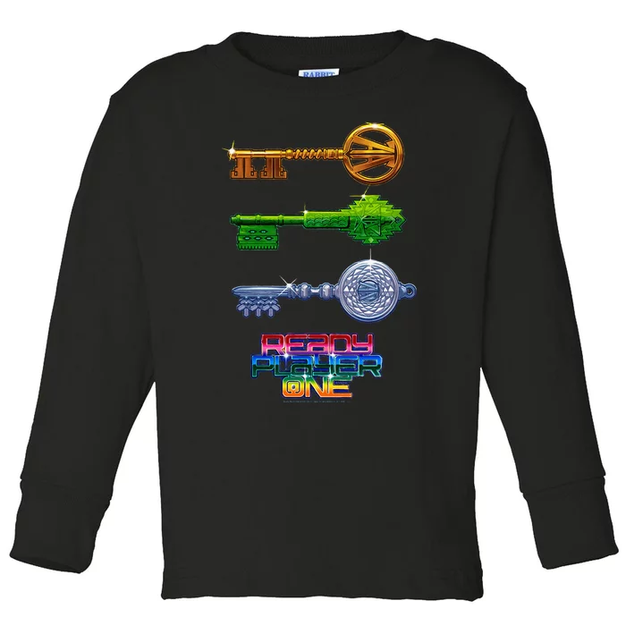 Ready Player One Keys Toddler Long Sleeve Shirt