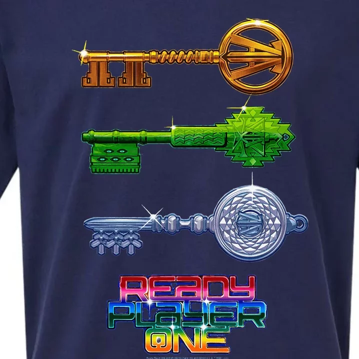 Ready Player One Keys Sueded Cloud Jersey T-Shirt