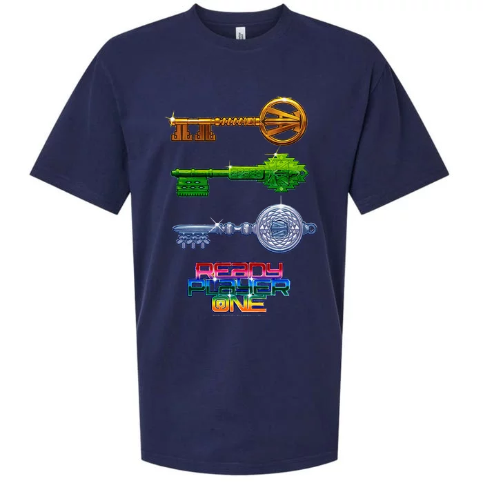 Ready Player One Keys Sueded Cloud Jersey T-Shirt