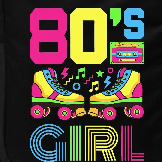 Retro Party Outfit 80s Girl Costume for 1980s Fashion Impact Tech Backpack