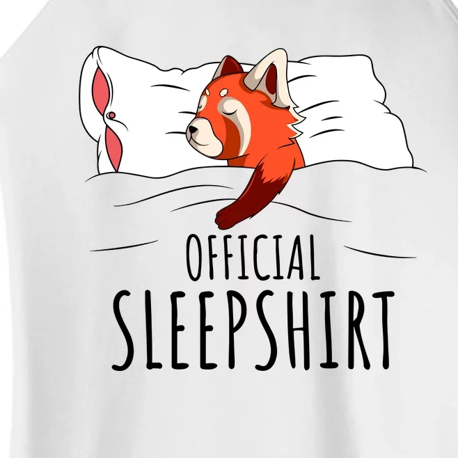 Red Panda Official Sleepshirt Funny Red Panda Gifts Women’s Perfect Tri Rocker Tank