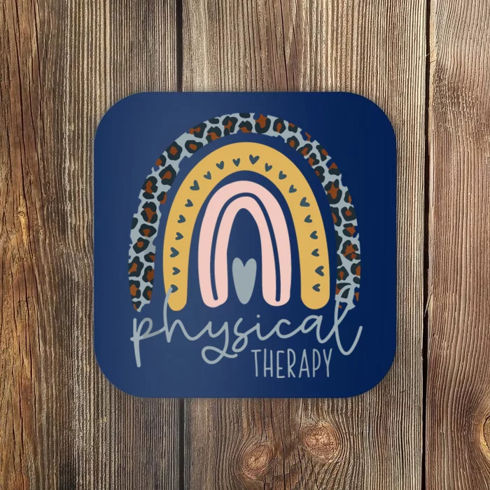 Rainbow PT PTA Therapy Physical Therapist Coaster