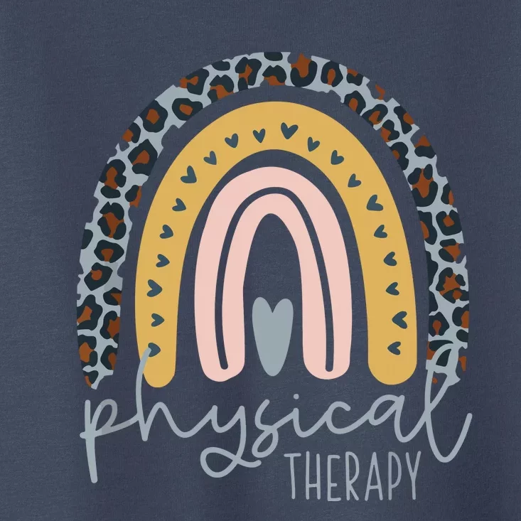 Rainbow PT PTA Therapy Physical Therapist Toddler T-Shirt