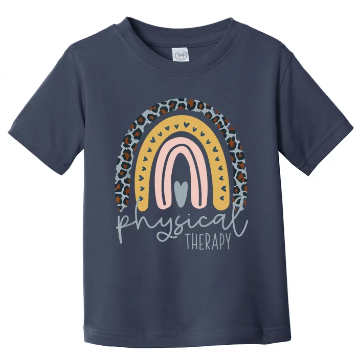 Rainbow PT PTA Therapy Physical Therapist Toddler T-Shirt