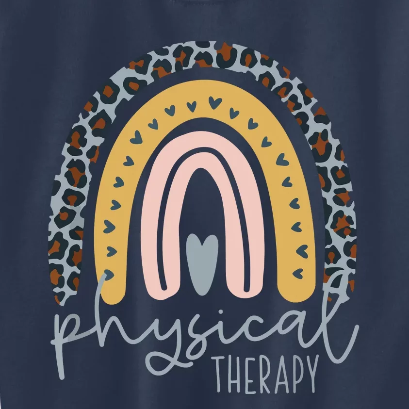 Rainbow PT PTA Therapy Physical Therapist Kids Sweatshirt