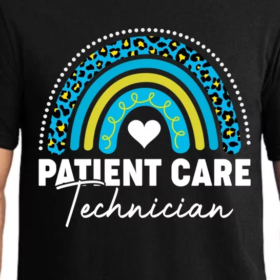 Rainbow Pct Patient Care Technician Healthcare Assistants Gift Pajama Set