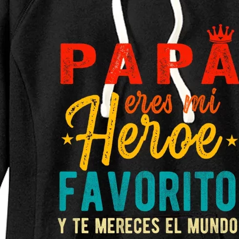 Regalos Para Papa Dia Del Padre Camiseta Mejor Papa Mundo Women's Fleece Hoodie