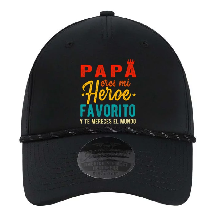 Regalos Para Papa Dia Del Padre Camiseta Mejor Papa Mundo Performance The Dyno Cap