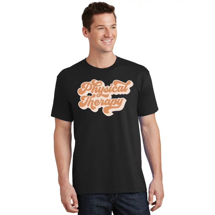 Retro PT PTA Therapy Physical Therapist T-Shirt