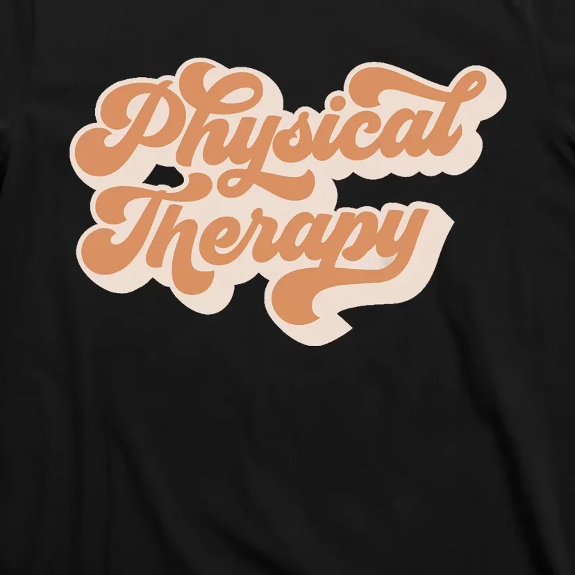 Retro PT PTA Therapy Physical Therapist T-Shirt