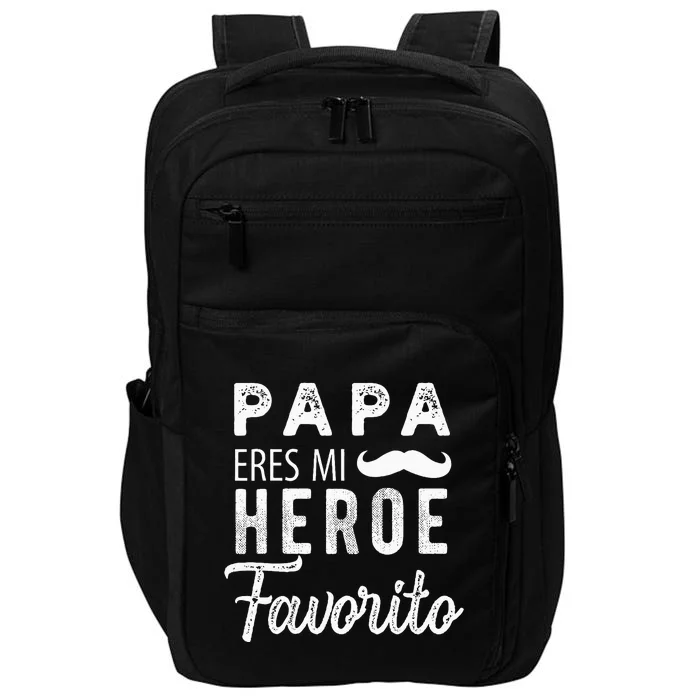 Regalos Para Papa Dia Del Padre Camiseta Mejor Papa Mundo Impact Tech Backpack