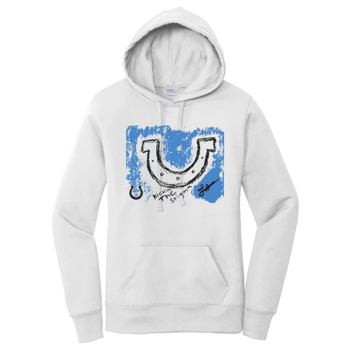 Rookie Premiere Painting Of The Horseshoe Women's Pullover Hoodie