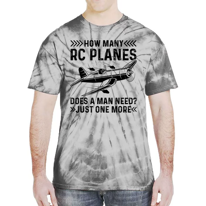 Rc Plane Pilot Remote Controlled Glider Rc Airplane Tie-Dye T-Shirt