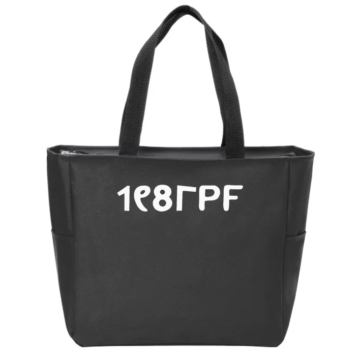 Retro Pleasure Principle Costume 80s Vintage Fashion Zip Tote Bag