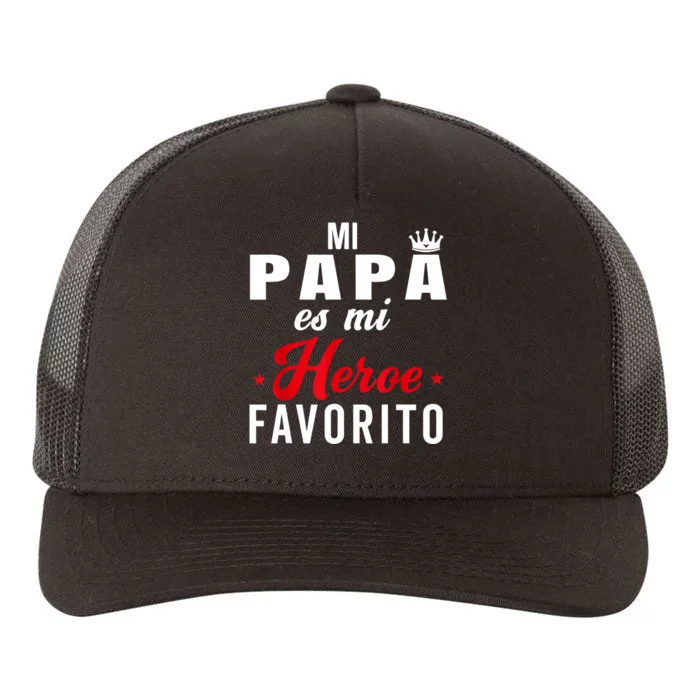 Regalos Para Papa Dia Del Padre Camiseta Mejor Papa Mundo Yupoong Adult 5-Panel Trucker Hat