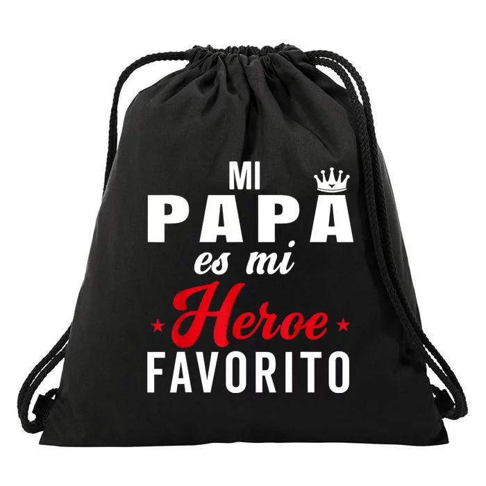 Regalos Para Papa Dia Del Padre Camiseta Mejor Papa Mundo Drawstring Bag