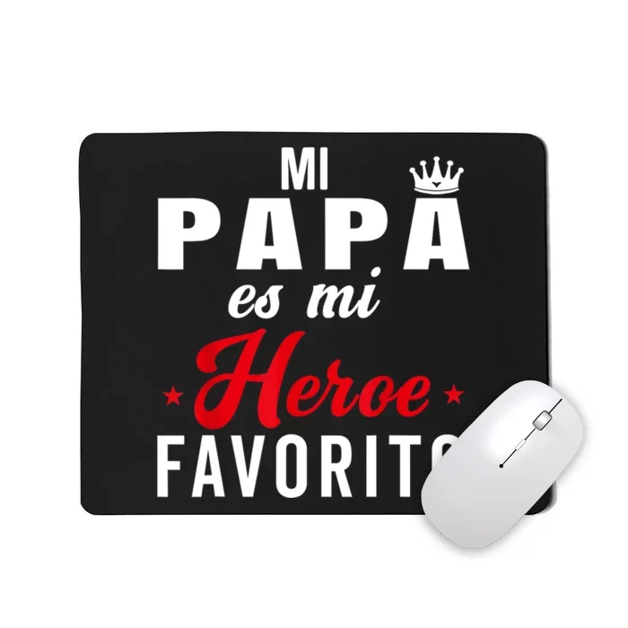 Regalos Para Papa Dia Del Padre Camiseta Mejor Papa Mundo Mousepad