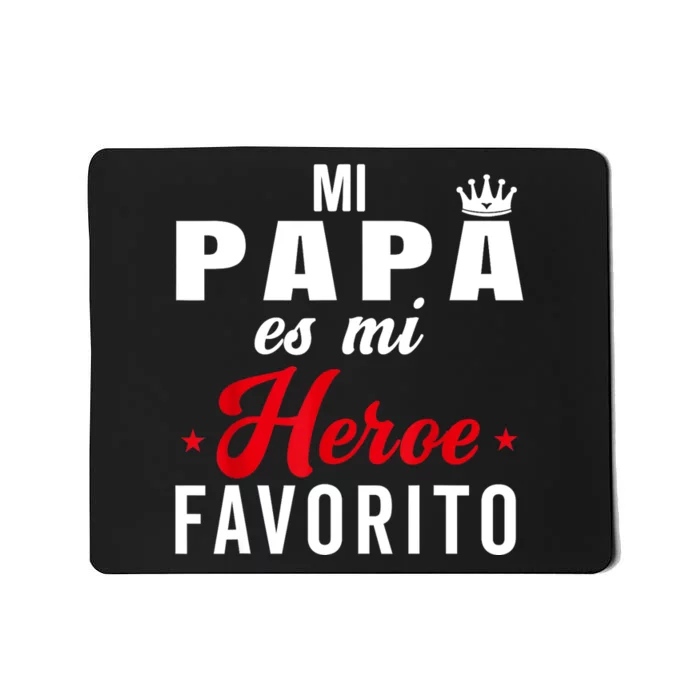 Regalos Para Papa Dia Del Padre Camiseta Mejor Papa Mundo Mousepad