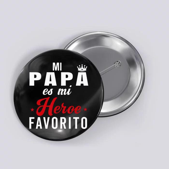 Regalos Para Papa Dia Del Padre Camiseta Mejor Papa Mundo Button