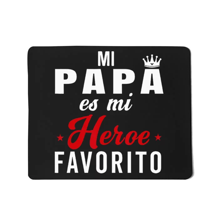 Regalos Para Papa Dia Del Padre Camiseta Mejor Papa Mundo Mousepad