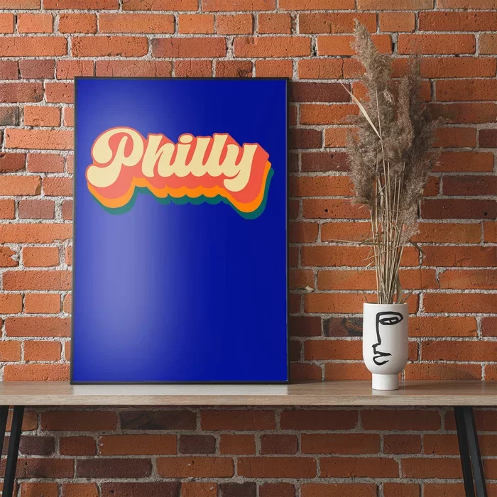 Retro Philly Philadelphia Poster