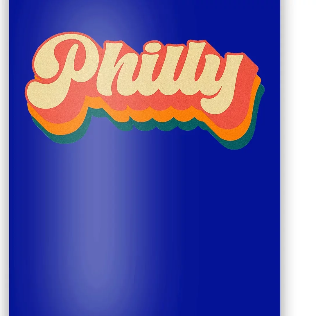 Retro Philly Philadelphia Poster