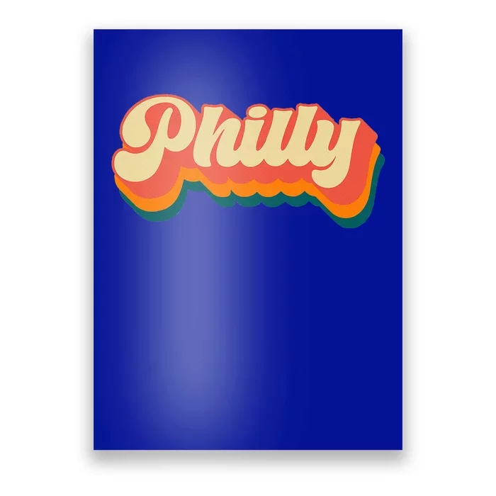 Retro Philly Philadelphia Poster