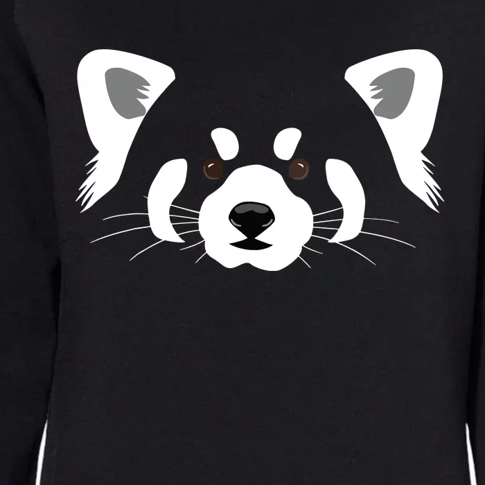 Red Panda Womens California Wash Sweatshirt