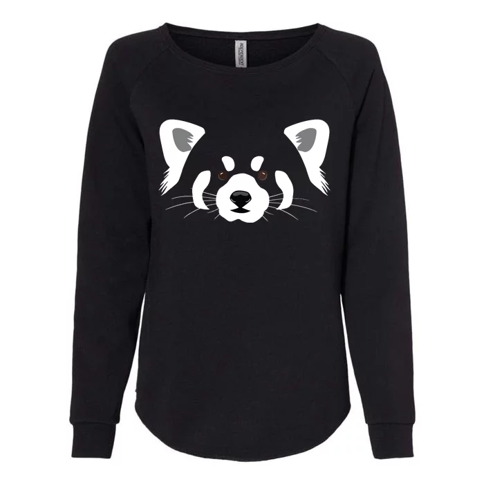 Red Panda Womens California Wash Sweatshirt