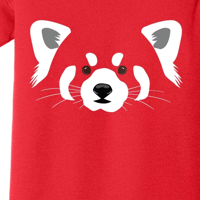 Red Panda Baby Bodysuit