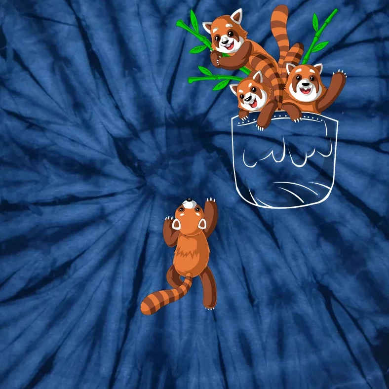 Red Panda Tie-Dye T-Shirt