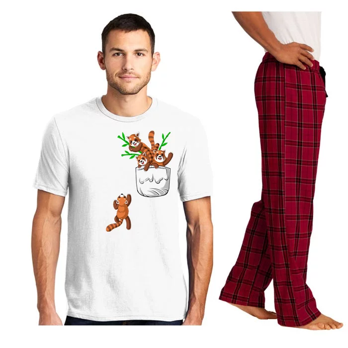 Red Panda Pajama Set