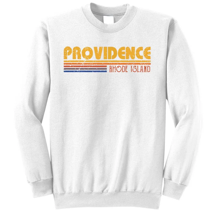 Retro Providence Rhode Island Sweatshirt