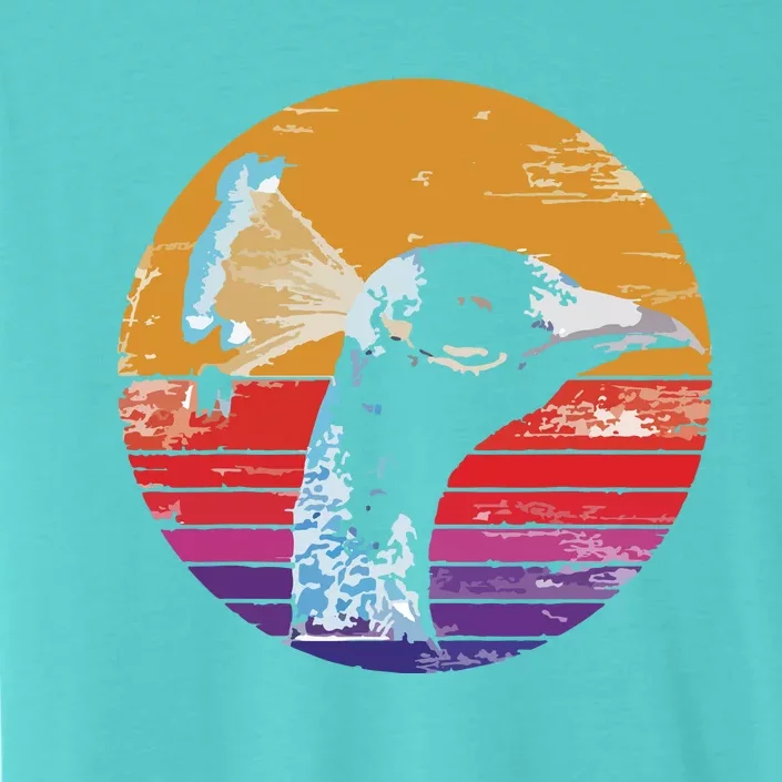 Retro Peacock ChromaSoft Performance T-Shirt