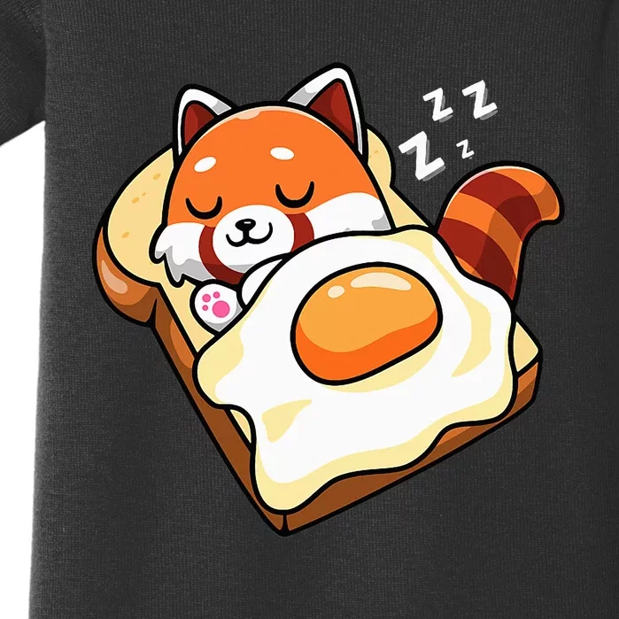 Red Panda Baby Bodysuit