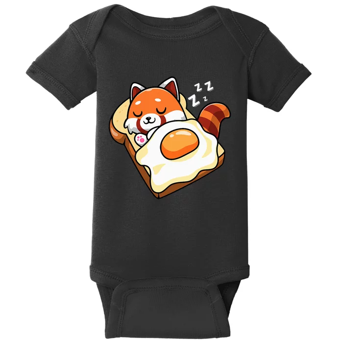 Red Panda Baby Bodysuit