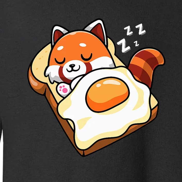 Red Panda Toddler Sweatshirt