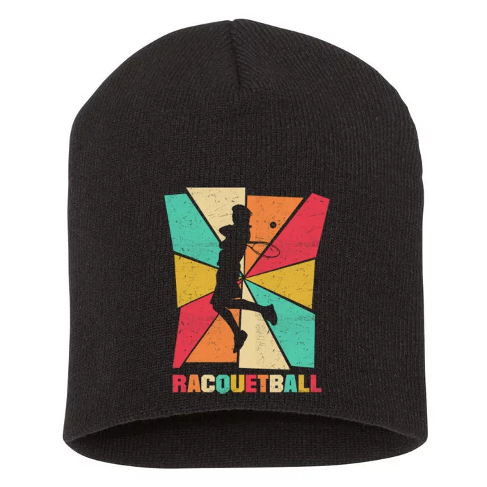 Racquetball Player - Racquet Ball Lover Racquet Sport Short Acrylic Beanie