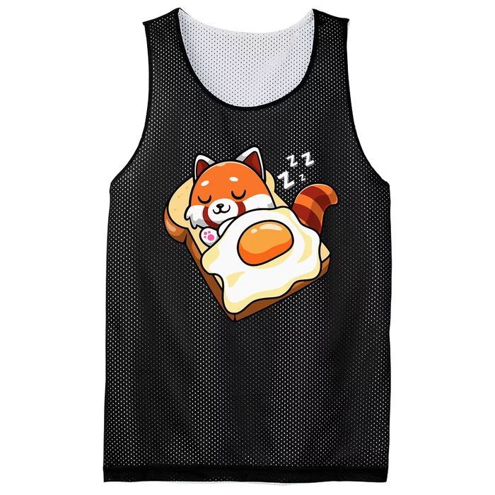 Red Panda Mesh Reversible Basketball Jersey Tank