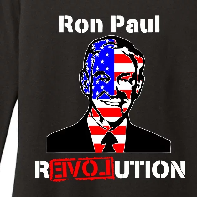 Ron Paul Revolution Womens CVC Long Sleeve Shirt