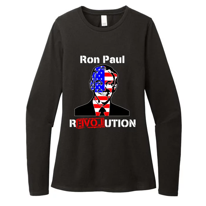 Ron Paul Revolution Womens CVC Long Sleeve Shirt