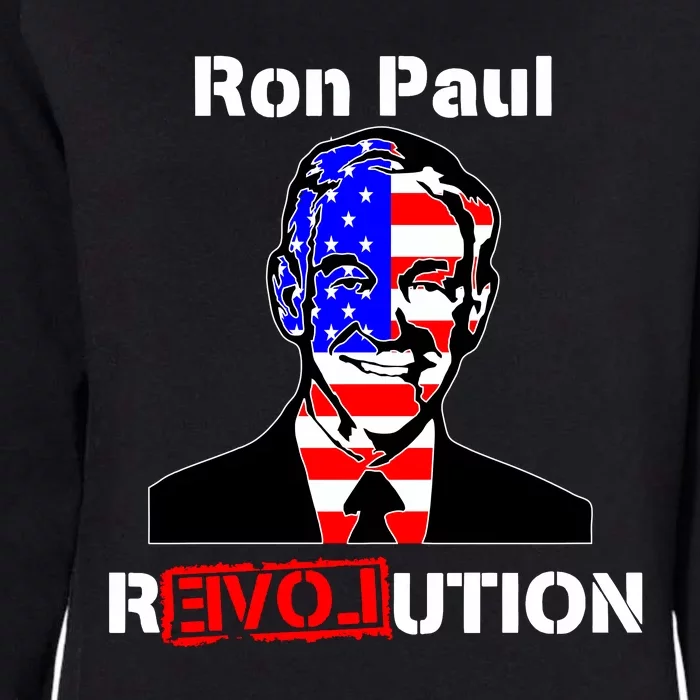 Ron Paul Revolution Womens California Wash Sweatshirt