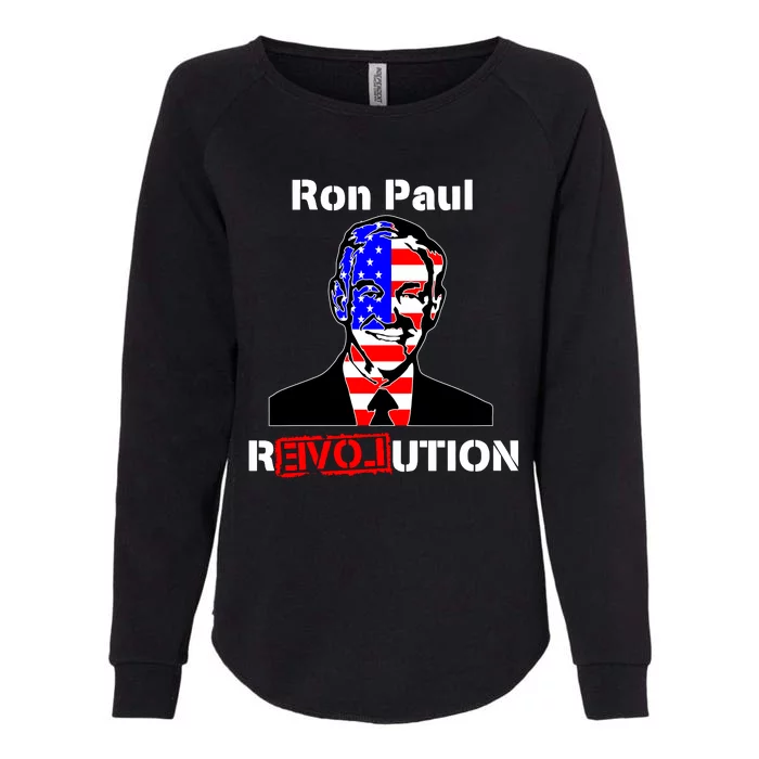 Ron Paul Revolution Womens California Wash Sweatshirt