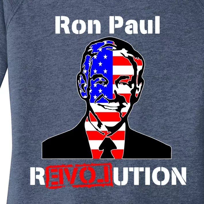 Ron Paul Revolution Women's Perfect Tri Tunic Long Sleeve Shirt