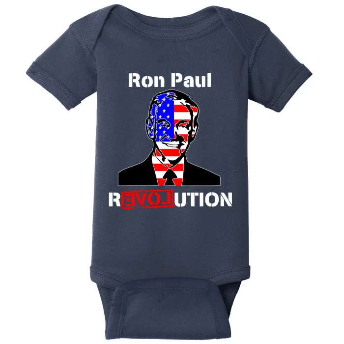 Ron Paul Revolution Baby Bodysuit