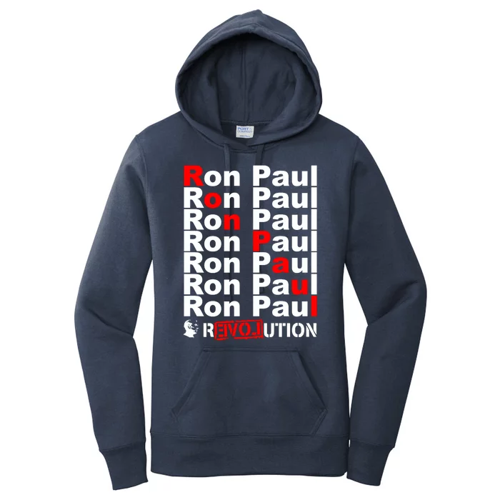 Ron Paul Revolution Word Women's Pullover Hoodie