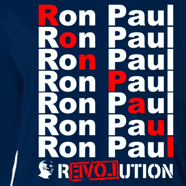 Ron Paul Revolution Word Cooling Performance Long Sleeve Crew