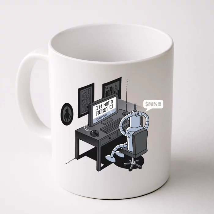 Robot Problems Front & Back Coffee Mug